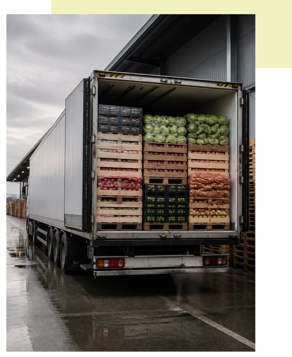 Перевозка плодоовощной продукции в Ульяновск по цене от 5143 р. | Агросервис-Улн