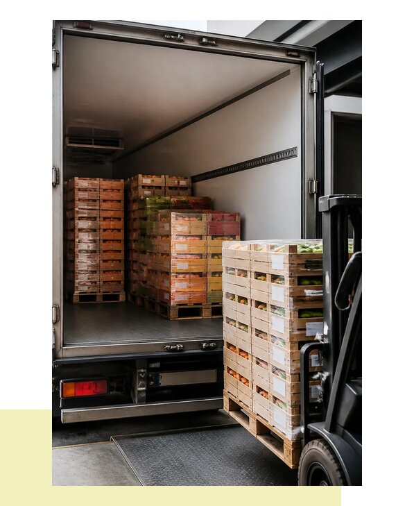 Перевозка сельхозпродукции на паллетах с доставкой в Ульяновск