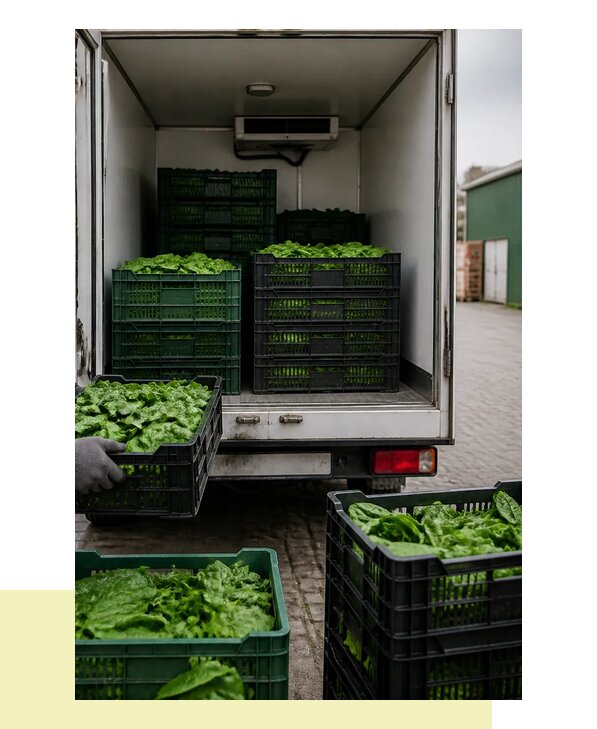 Перевозка шпината в Ульяновск с сохранением свежести продукции